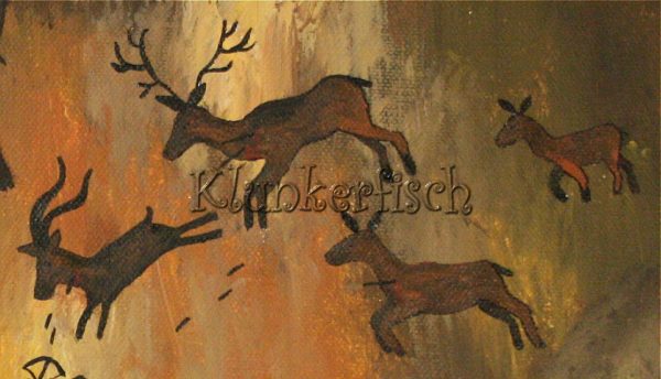 Acrylbild *Jagd*