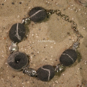 Filz-Kiesel-Armband *Diversität*