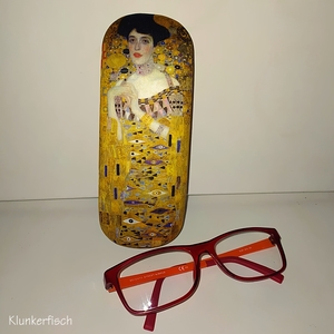 Brillenetui mit "Adele" von Gustav Klimt