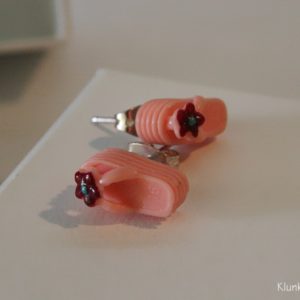 Schuh-Ohrstecker *Am Strand*
