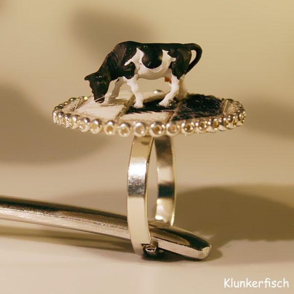 Fingerring *Gestreifte Kuh* – Bild 5