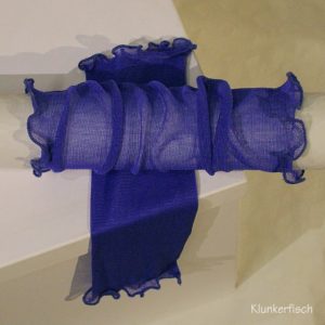 Handstulpen aus Seide in Violett