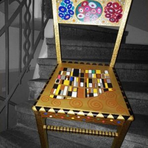 Gustav-Klimt-Stuhl (unverkäuflich)