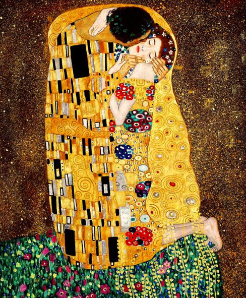 Gustav Klimt: Der Kuss