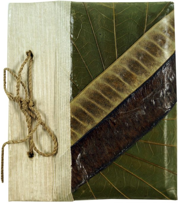 Notizbuch aus Bananenblättern