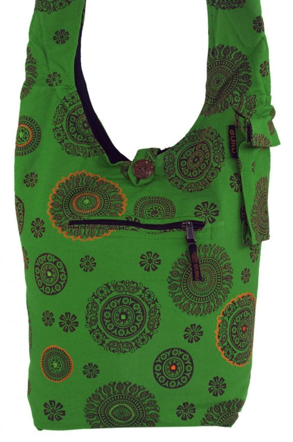 Lässige Sadhu Bag in Grün