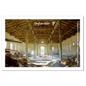 Postkarte von Halle: Alter Schlachthof