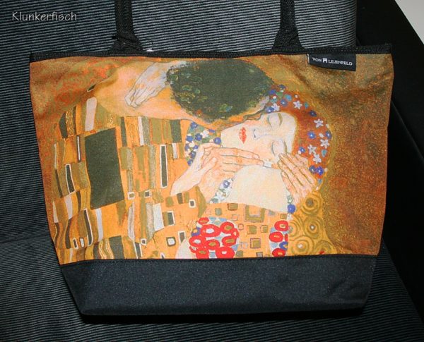 Shopper-Tasche *Klimt's Kuss*