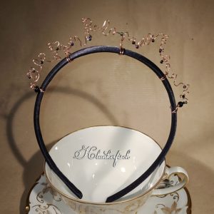 Bridgerton-Haarreifen / Fascinator "Prudence"