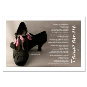 Postkarte mit Gedicht