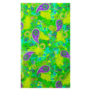 Paisley-Tuch aus Viskose in Grün