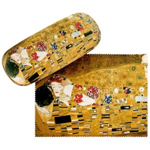 Gustav-Klimt-Brillenetui *Der Kuss*