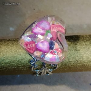 Herz-Ring "Floating Heart"
