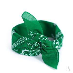 Bandana / Nikki-Tuch in Grün