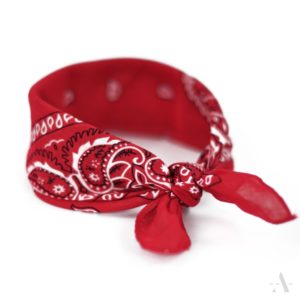Bandana / Nikki-Tuch in Rot