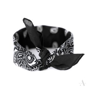 Bandana / Nikki-Tuch in Schwarz