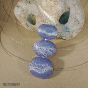 Filz-Kiesel-Halskette *Steinmännchen*