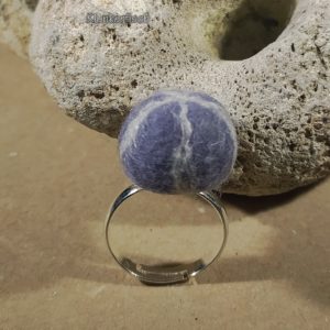 Filz-Kiesel-Ring *Seeigel* (II)