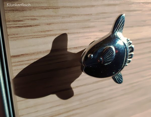 Mondfisch-Kühlschrank-Knauf