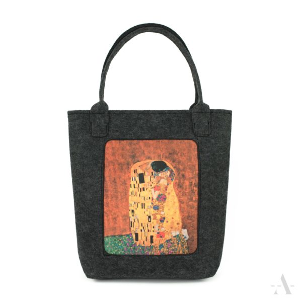 Kleine Shopper-Tasche *Klimt's Kuss*