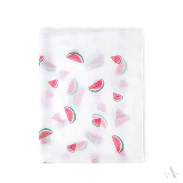Leichtes Schal-Tuch *Melone*
