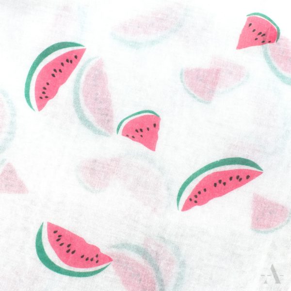 Leichtes Schal-Tuch *Melone*