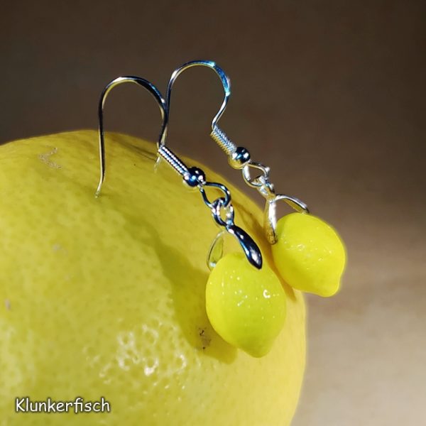 Ohrringe mit Zitronen