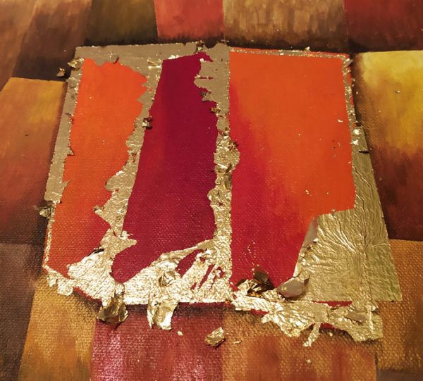 Originales Gemälde / Acryl-Bild *Der Paravent*