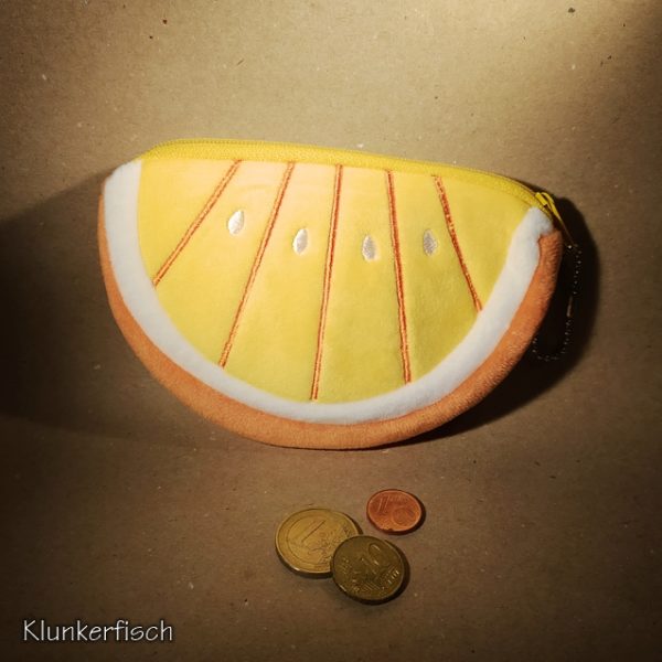 Täschchen / Portemonnaie *Orange*