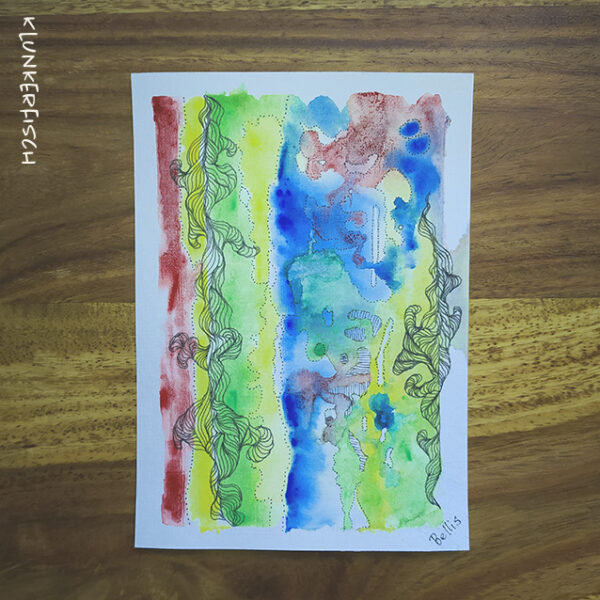 Kunst-Postkarte *Aquarell*