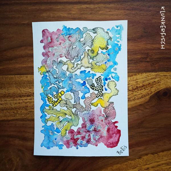 Kunst-Postkarte *Aquarell*